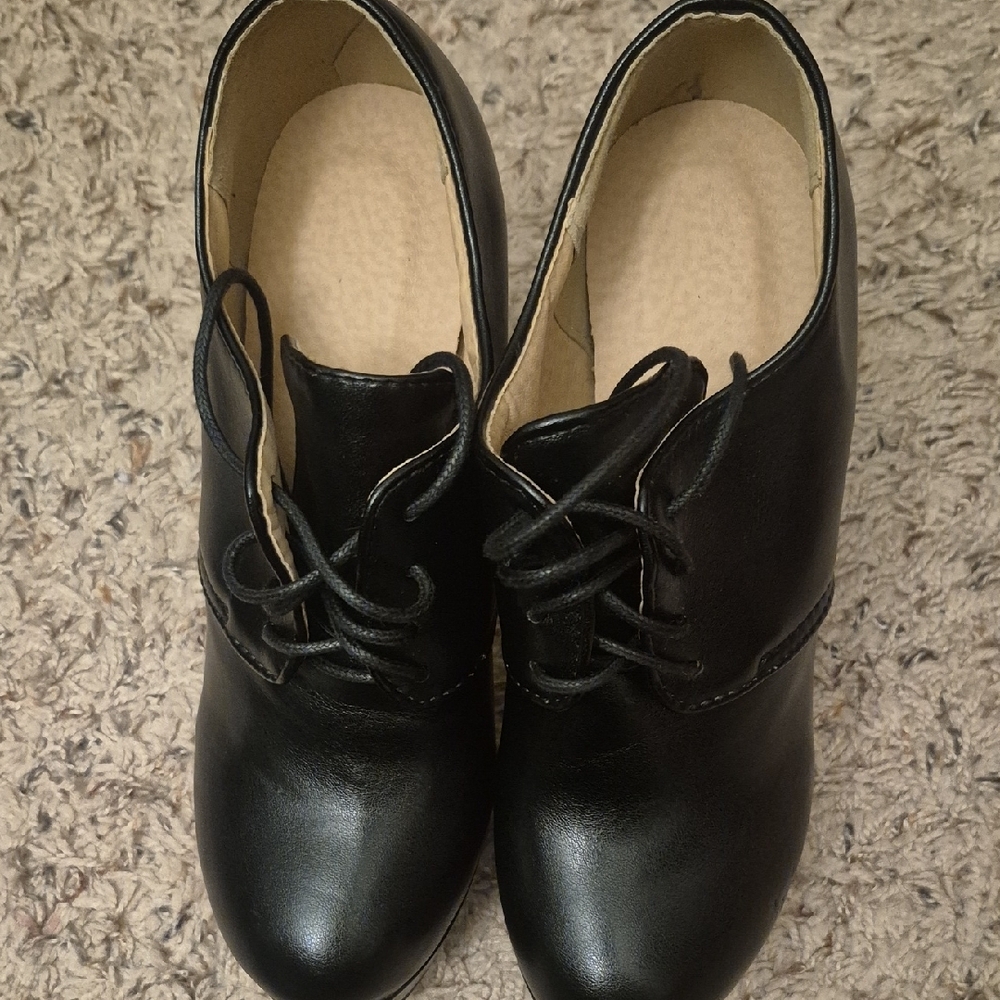 Corporate Goth Heels Eu37 Never Worn - Picture 3 of 4